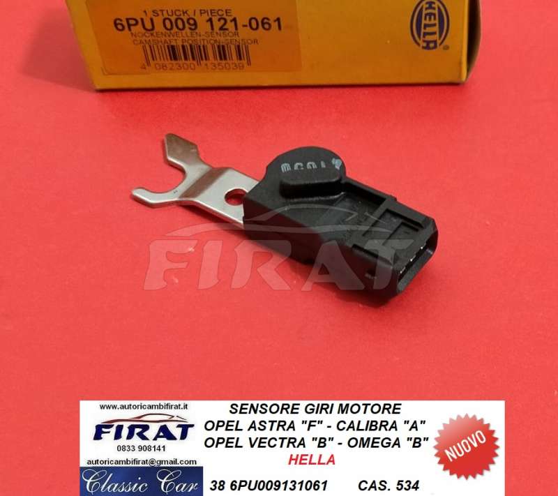 SENSORE GIRI MOTORE OPEL ASTRA-CALIBRA-OMEGA-VECTRA 6PU009131061